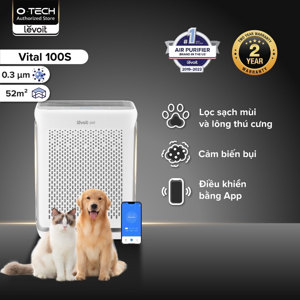 Máy lọc không khí Levoit Vital 100S