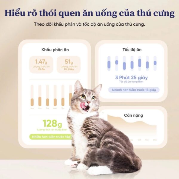 Máy Cho Chó Mèo Ăn Thông Minh Pawsync