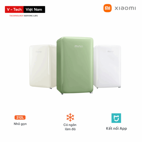 Tủ lạnh Mini MiniJ Retro 121L