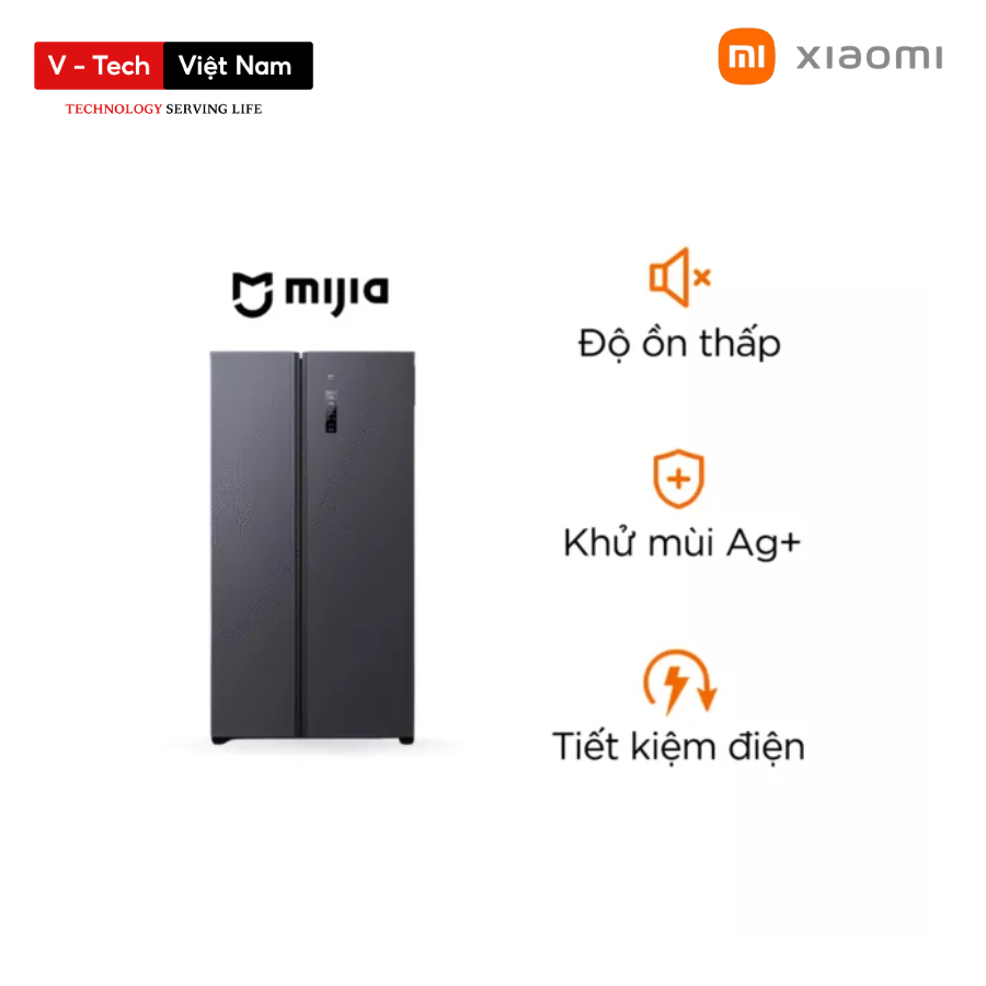 Tủ Lạnh 2 Cánh Side By Side Xiaomi Mijia 610L