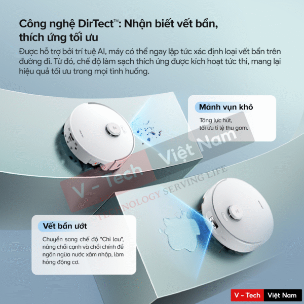 Robot Hút Bụi Lau Nhà Roborock Qrevo Curv 2 Flow