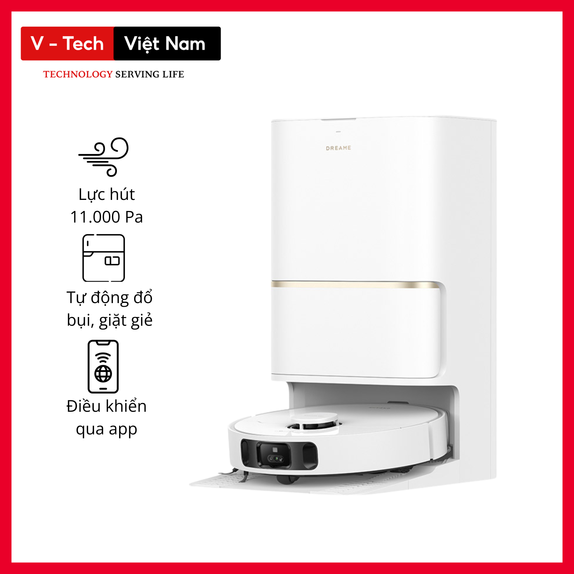 Robot hút bụi lau nhà Dreame L30s Ultra – Chính Hãng