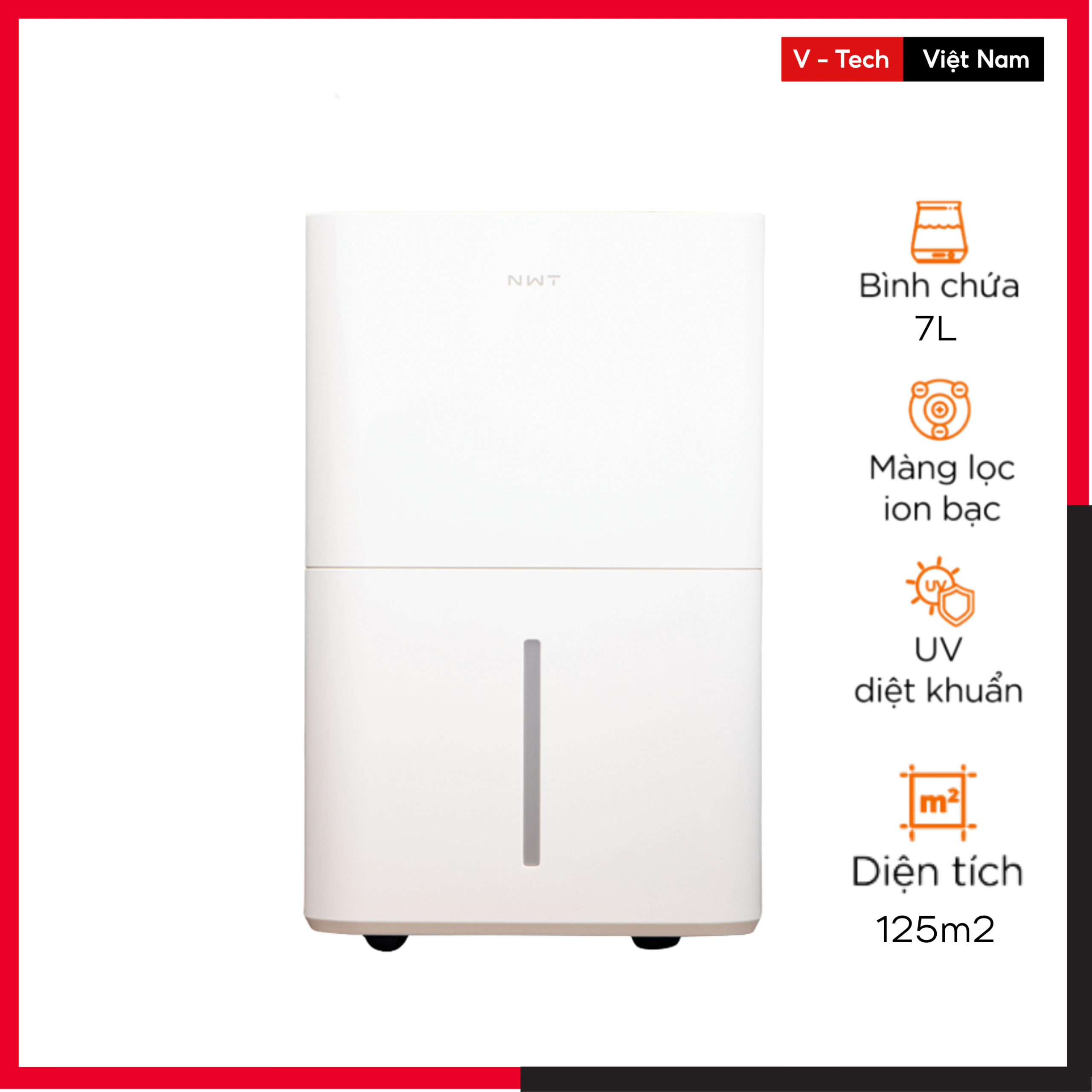 Máy Hút Ẩm Xiaomi NWT 30L Thông Minh