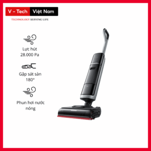 Máy hút bụi lau nhà cầm tay Dreame H16 Pro Steam – Hàng Chính Hãng