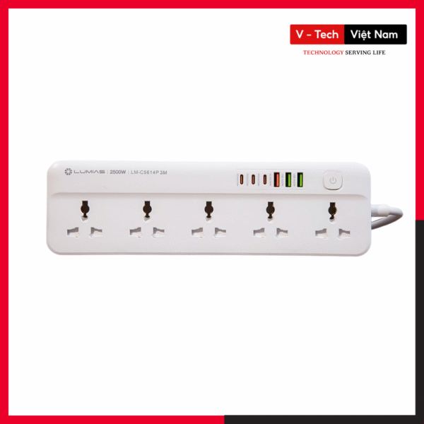 Ổ cắm điện đa năng Lumias LM-C5614P 3M