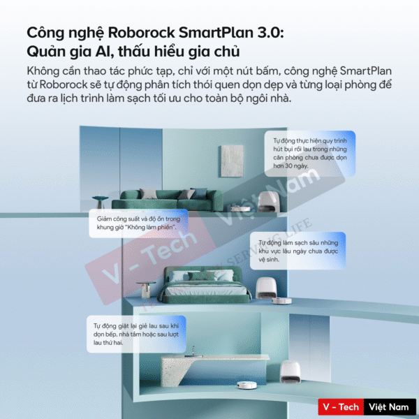 Robot Hút Bụi Lau Nhà Roborock Qrevo Curv 2 Flow