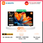 Tivi Xiaomi S Mini Led 75 inch 2026 – Hình ảnh siêu nét, giá tốt