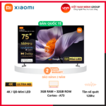 Tivi Xiaomi S Pro Mini LED 75 Inch 2026 – Màn Mini LED 4K Bản Quốc Tế