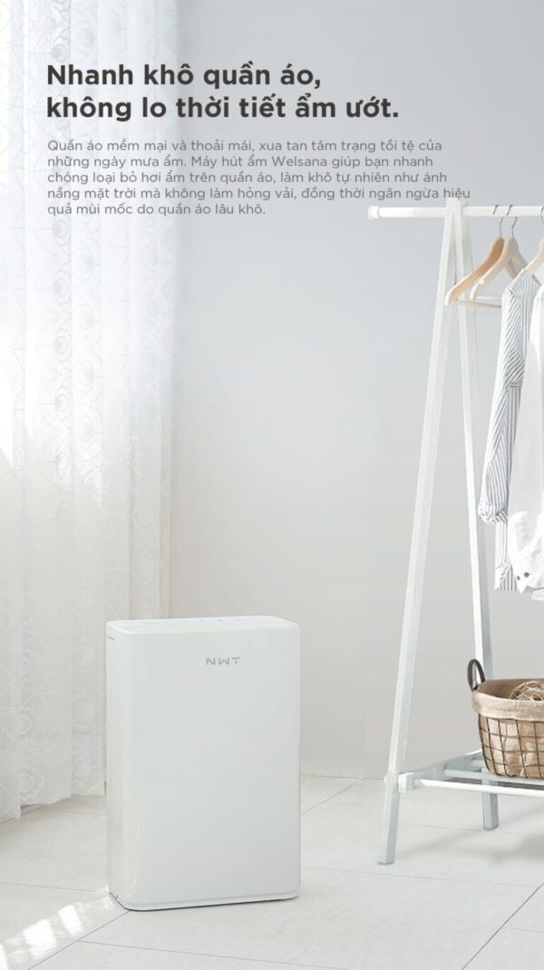 Máy Hút Ẩm Xiaomi NWT 12L Thông Minh