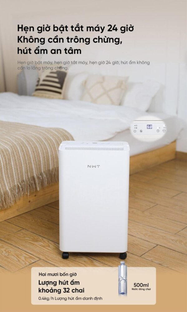 Máy Hút Ẩm Xiaomi NWT 16L Thông Minh