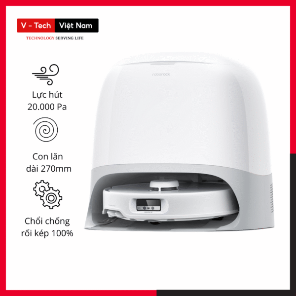 Robot Hút Bụi Lau Nhà Roborock Qrevo Curv 2 Flow