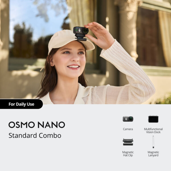 Camera hành động DJI Osmo Nano 4K 128GB (Hàng chính hãng)