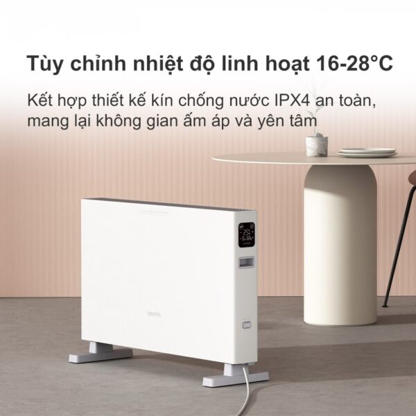Máy Sưởi Ấm SmartMi Smart Heater 1S | Sưởi Nhanh, Tiết Kiệm, Kết Nối App Thông Minh