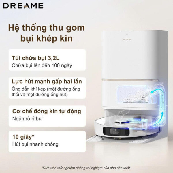 Robot hút bụi lau nhà Dreame L30s Ultra – Chính Hãng