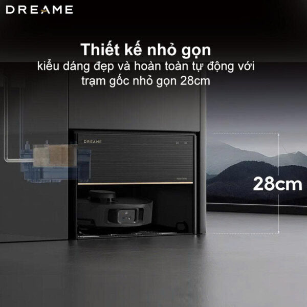 Robot hút bụi lau nhà Dreame X40 Master – Hàng Chính Hãng