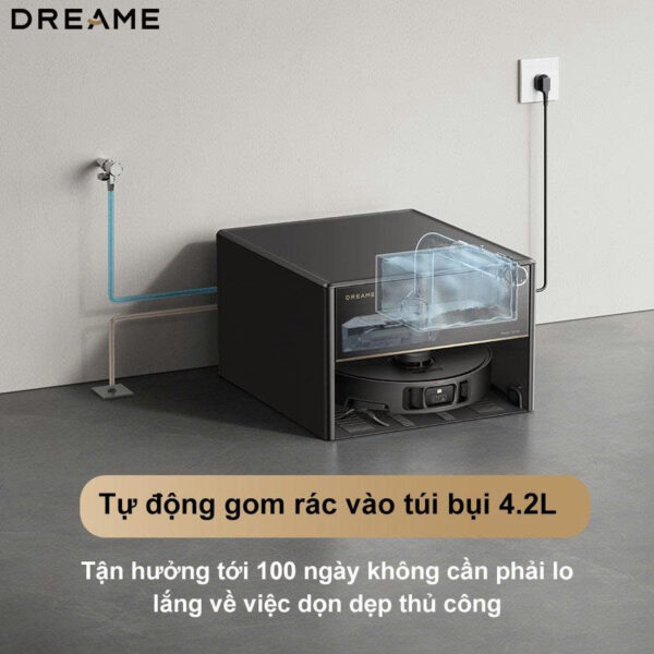 Robot hút bụi lau nhà Dreame X40 Master – Hàng Chính Hãng