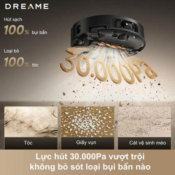 Robot hút bụi lau nhà Dreame Matrix10 Ultra – Hàng Chính Hãng