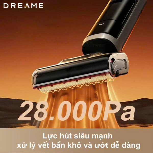 Máy hút bụi lau nhà cầm tay Dreame H16 Pro Steam – Hàng Chính Hãng