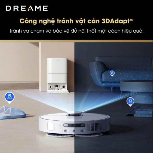 Robot hút bụi lau nhà Dreame D20 Ultra – Hàng Chính Hãng