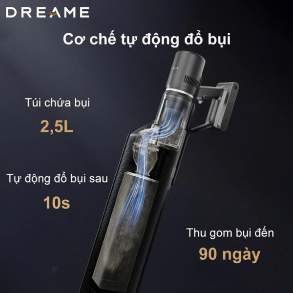 Máy hút bụi cầm tay không dây Dreame Z10S Station – Hàng chính hãng