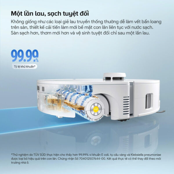 Robot Hút Bụi Lau Nhà Roborock Qrevo Curv 2 Flow