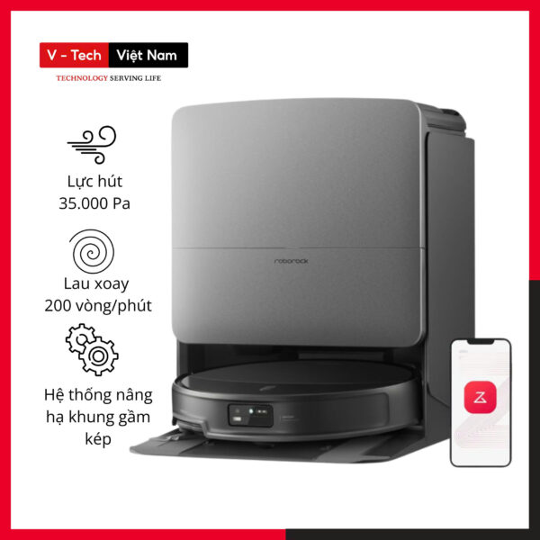 Robot hút bụi Roborock Saros 20