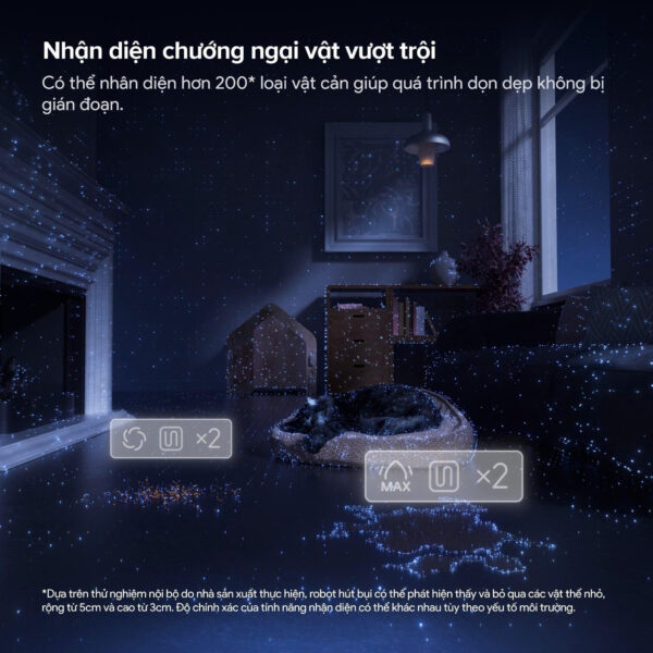 Robot hút bụi Roborock Saros 20 Sonic