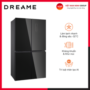 Tủ lạnh 4 cánh Dreame C-Fresh 600L – Hàng Chính Hãng