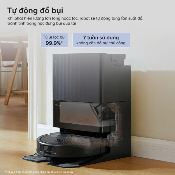 Robot hút bụi Roborock Qrevo S Pro