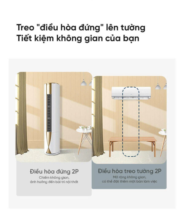 Điều hòa 2 chiều thông minh Xiaomi Vino 2HP Inverter KFR-50GW/V31AA1-N2