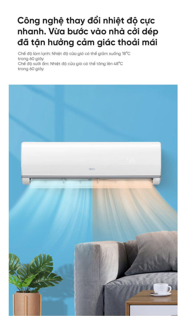 Điều hòa 2 chiều thông minh Xiaomi Vino 2HP Inverter KFR-50GW/V31AA1-N2