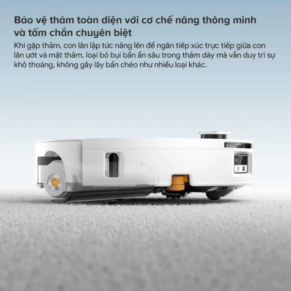 Robot hút bụi lau nhà Roborock Qrevo Edge 2 Flow – Hàng chính hãng