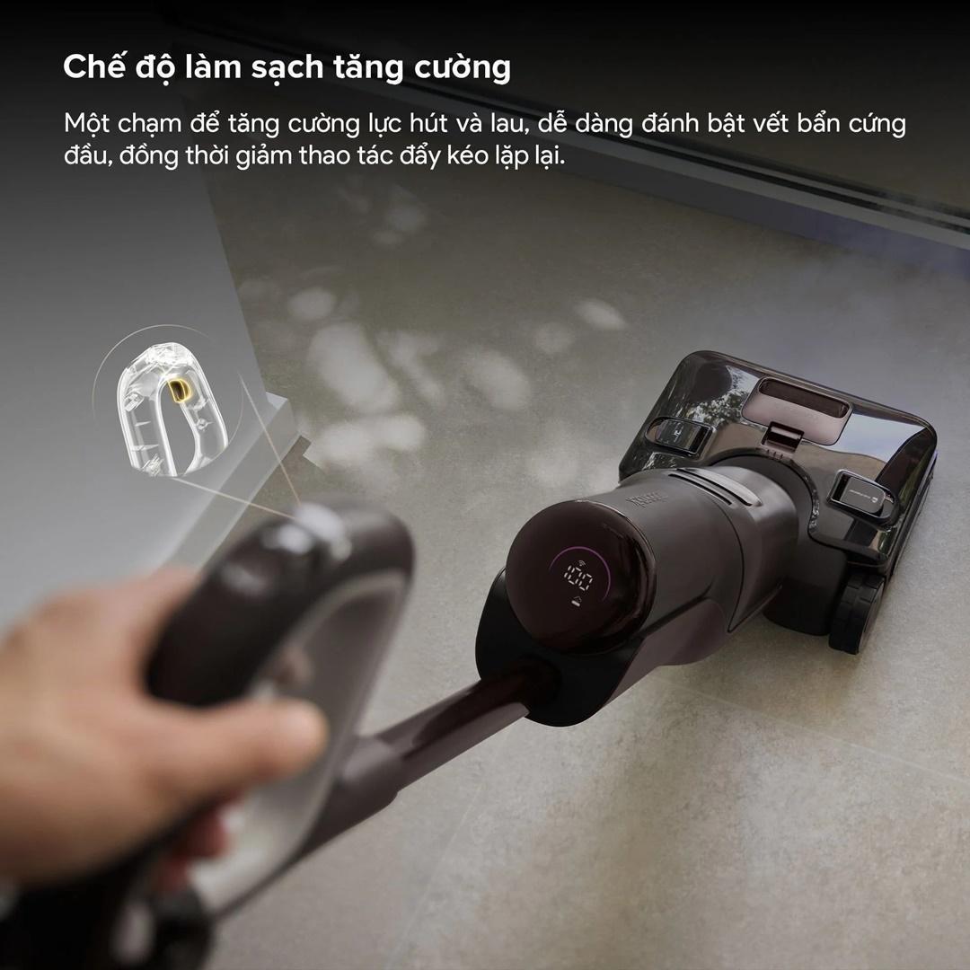 Roborock ra mat F25 Ultra Steam Gen 2 May hut bui lau san hoi nuoc 180°C lam sach sat mep hieu qua 5 - Việt Nam Minh Group - Vua Công Nghệ